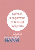 Lastnosti, ki so potrebne, da bi dosegli Božji prestol